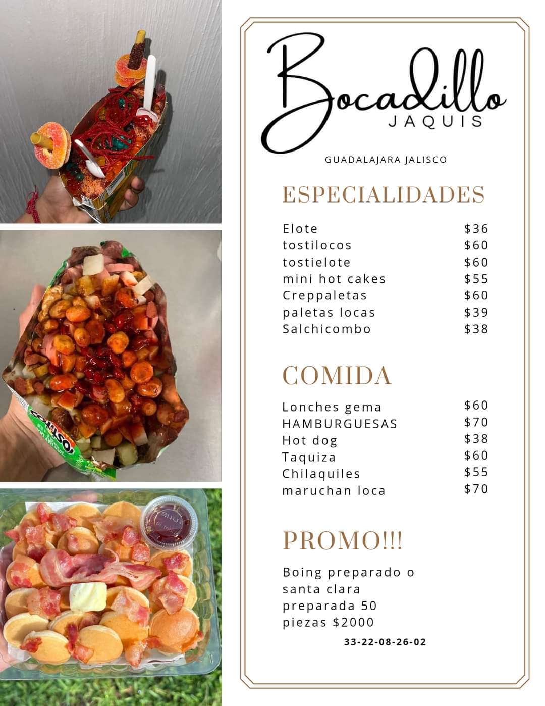 Bocadillo jaquis
