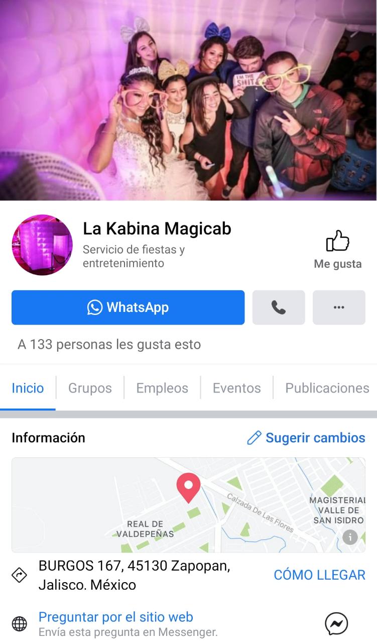 CABINA FOTOGRAFICA INFABLE